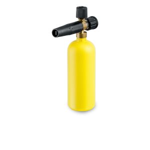 Lanza de espuma con bidón de detergente
