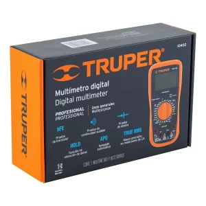 MULTITESTER DIGITAL PROFESIONAL CON RMS VERDADERO
