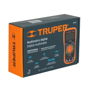 MULTITESTER DIGITAL PARA MANT AUTOMOTRIZ CON RMS VERDADERO