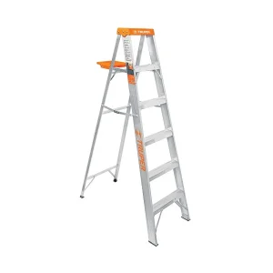 ESCALERA DE TIJERA TIPO II 6 PELDAÑOS Y BANDEJA