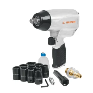 LLAVE DE IMPACTO NEUMATICA 1/2" + 15 PZAS